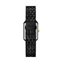 Load image into Gallery viewer, Raquel Three-Hand Date Black Stainless Steel Watch
