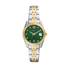 Load image into Gallery viewer, Scarlette Three-Hand Date Two-Tone Stainless Steel Watch
