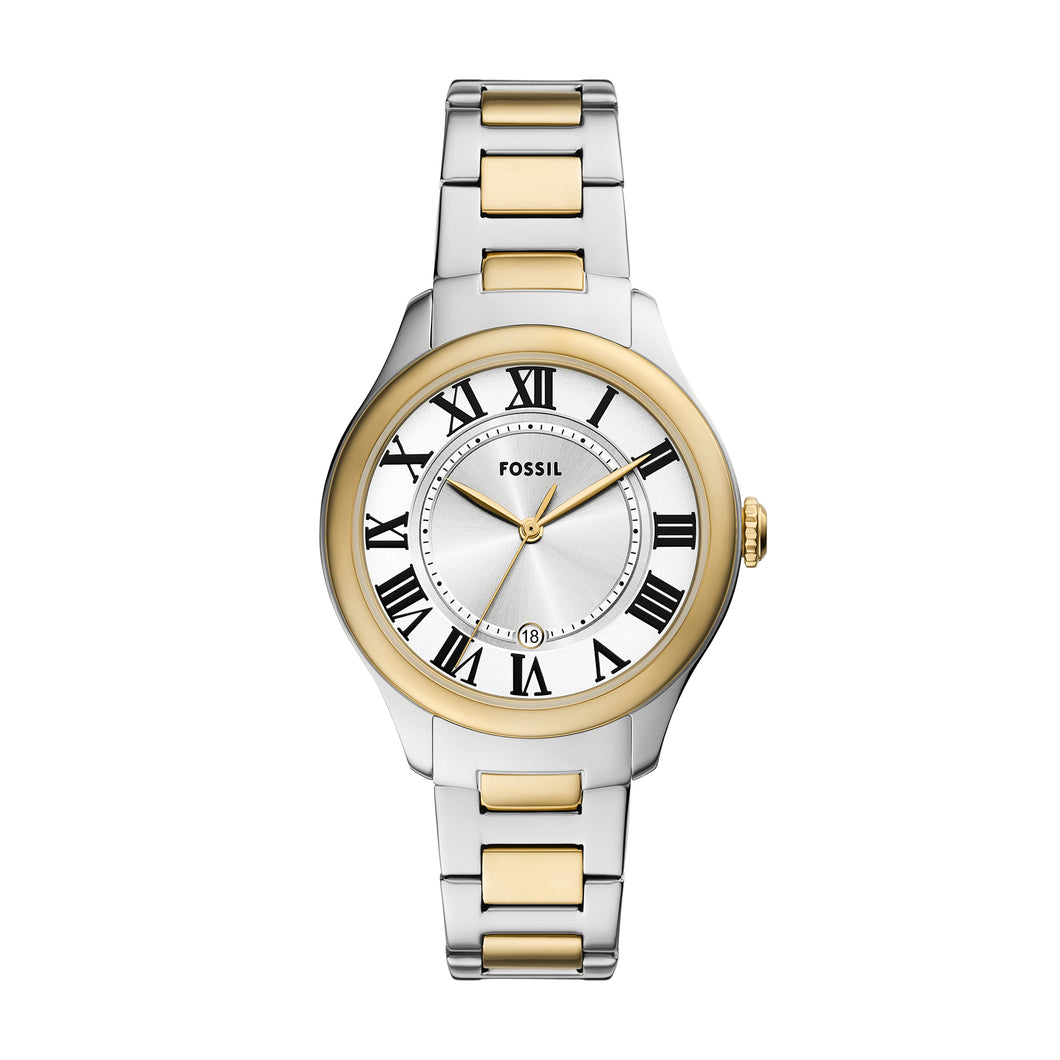 Gilmore Three-Hand Date Two-Tone Stainless Steel Watch