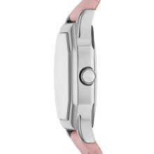 Load image into Gallery viewer, Harlow Three-Hand Light Pink Leather Watch
