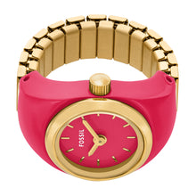 Load image into Gallery viewer, Watch Ring Two-Hand Pink Stainless Steel
