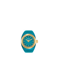 Load image into Gallery viewer, Watch Ring Two-Hand Gold-Tone Stainless Steel
