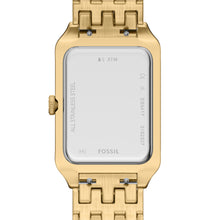 Load image into Gallery viewer, Raquel Three-Hand Date Gold-Tone Stainless Steel Watch
