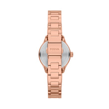 Load image into Gallery viewer, Gilmore Three-Hand Rose Gold-Tone Stainless Steel Watch
