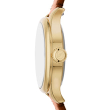 Load image into Gallery viewer, Gilmore Three-Hand Brown Leather Watch
