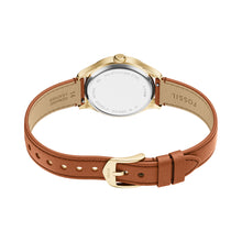 Load image into Gallery viewer, Gilmore Three-Hand Brown Leather Watch

