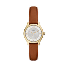 Load image into Gallery viewer, Gilmore Three-Hand Brown Leather Watch
