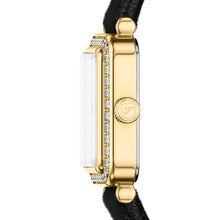 Load image into Gallery viewer, Raquel Two-Hand Black Velvet Watch
