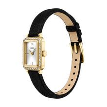 Load image into Gallery viewer, Raquel Two-Hand Black Velvet Watch
