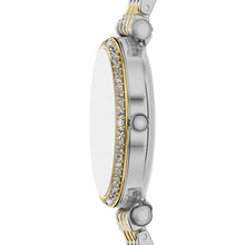 Load image into Gallery viewer, Carlie Three-Hand Two-Tone Stainless Steel Watch
