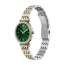 Load image into Gallery viewer, Carlie Three-Hand Two-Tone Stainless Steel Watch
