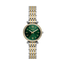 Load image into Gallery viewer, Carlie Three-Hand Two-Tone Stainless Steel Watch
