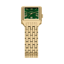 Load image into Gallery viewer, Raquel Three-Hand Gold-Tone Stainless Steel Watch
