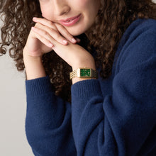 Load image into Gallery viewer, Raquel Three-Hand Gold-Tone Stainless Steel Watch
