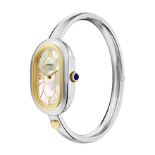 Load image into Gallery viewer, Sloan Three-Hand Stainless Steel Watch Bangle
