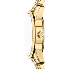 Load image into Gallery viewer, Scarlette Three-Hand Day-Date Gold-Tone Stainless Steel Watch
