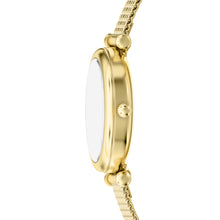 Load image into Gallery viewer, Carlie Mini Three-Hand Gold-Tone Stainless Steel Watch
