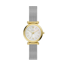 Load image into Gallery viewer, Carlie Mini Three-Hand Stainless Steel Watch

