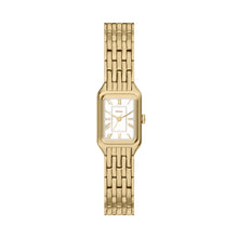 Load image into Gallery viewer, Raquel Mini Three-Hand Gold-Tone Stainless Steel Watch
