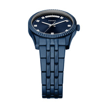 Load image into Gallery viewer, Scarlette Three-Hand Navy Stainless Steel Watch
