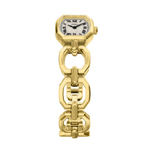 Load image into Gallery viewer, Harlow Mini Two-Hand Gold-Tone Stainless Steel Watch
