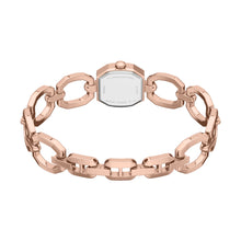 Load image into Gallery viewer, Harlow Mini Two-Hand Rose Gold-Tone Stainless Steel Watch
