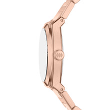 Load image into Gallery viewer, Everett Three-Hand Rose Gold-Tone Stainless Steel Watch
