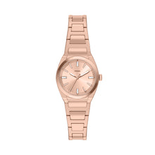 Load image into Gallery viewer, Everett Three-Hand Rose Gold-Tone Stainless Steel Watch
