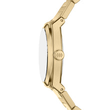 Load image into Gallery viewer, Everett Three-Hand Gold-Tone Stainless Steel Watch
