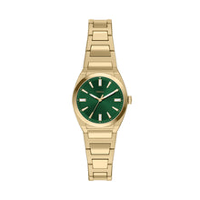 Load image into Gallery viewer, Everett Three-Hand Gold-Tone Stainless Steel Watch
