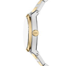 Load image into Gallery viewer, Everett Three-Hand Two-Tone Stainless Steel Watch
