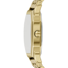 Load image into Gallery viewer, Harlow 27mm Three-Hand Gold-Tone Stainless Steel Watch
