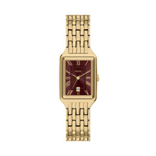 Load image into Gallery viewer, Raquel 23mm Three-Hand Date Gold-Tone Stainless Steel Watch
