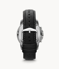 Load image into Gallery viewer, Grant Chronograph Black Leather Watch
