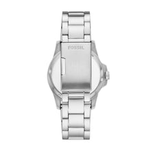 Load image into Gallery viewer, Fossil Blue Dive Three-Hand Date Stainless Steel Watch
