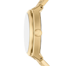 Load image into Gallery viewer, Everett Three-Hand Gold-Tone Stainless Steel Watch
