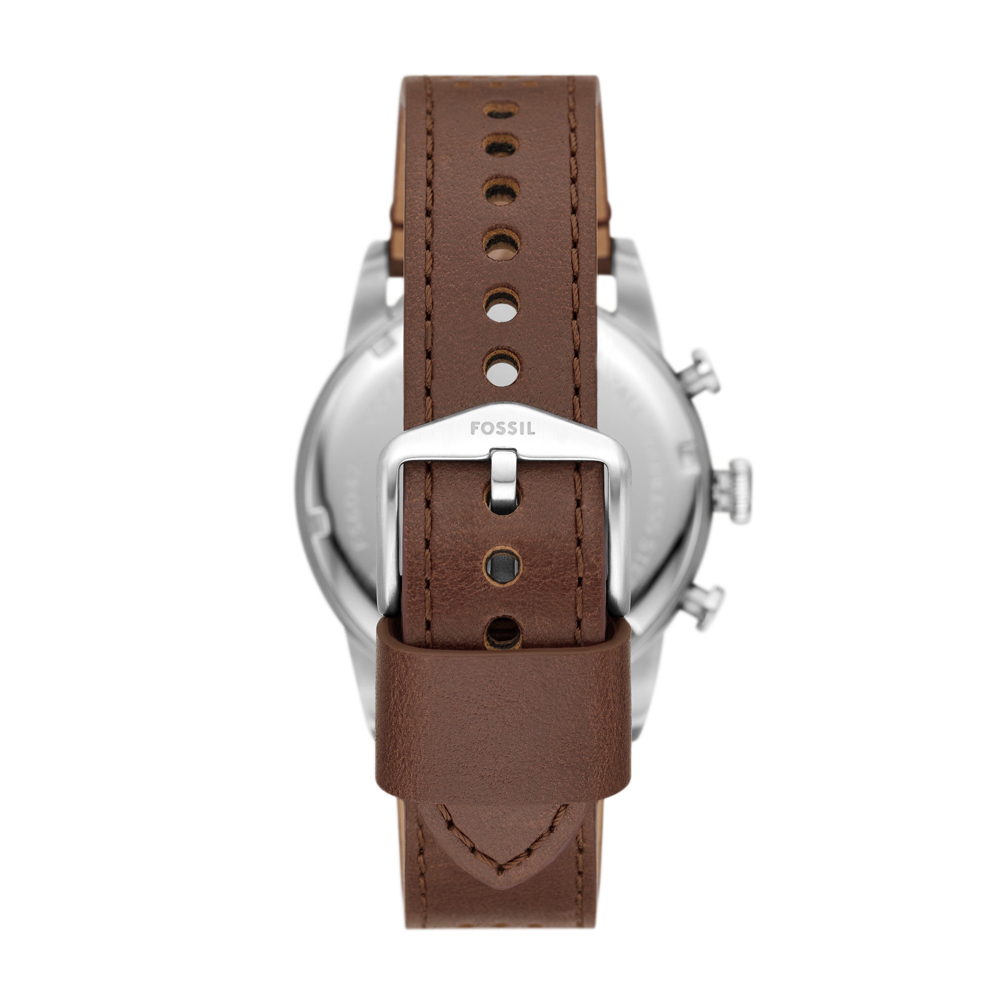 Fossil Sport Tourer Chronograph Brown LiteHide™ Leather Watch