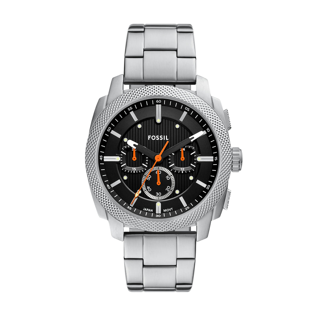 Machine Chronograph Stainless Steel Watch