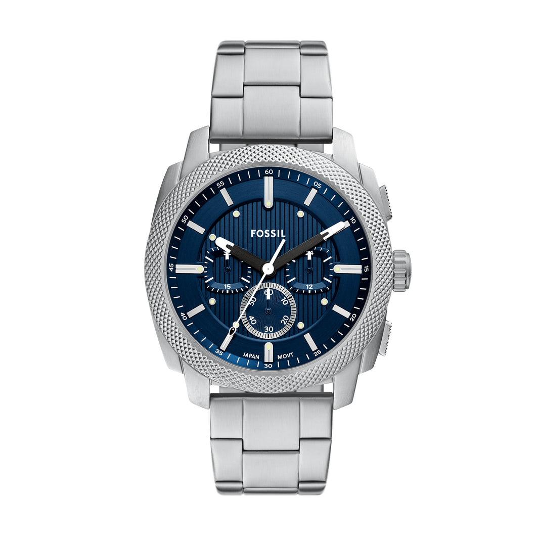 Machine Chronograph Stainless Steel Watch