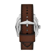 Load image into Gallery viewer, Machine Chronograph Brown Leather Watch
