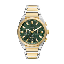 Load image into Gallery viewer, Everett Chronograph Two-Tone Stainless Steel Watch
