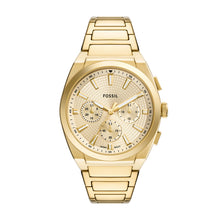 Load image into Gallery viewer, Everett Chronograph Gold-Tone Stainless Steel Watch
