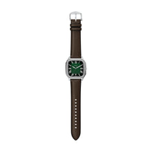 Load image into Gallery viewer, Crosby Three-Hand Brown Leather Watch
