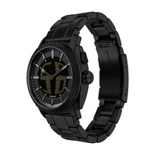 Load image into Gallery viewer, Machine Big Tic Black Stainless Steel Watch
