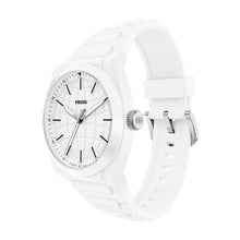 Load image into Gallery viewer, Everett Three-Hand White Silicone Watch
