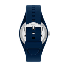 Load image into Gallery viewer, Everett Three-Hand Navy Silicone Watch

