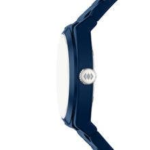Load image into Gallery viewer, Everett Three-Hand Navy Silicone Watch
