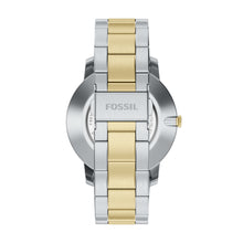 Load image into Gallery viewer, Minimalist Three-Hand Two-Tone Stainless Steel Watch
