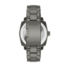 Load image into Gallery viewer, Machine 41mm Three-Hand Date Smoke Stainless Steel Watch
