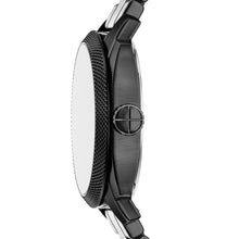Load image into Gallery viewer, Machine 41mm Three-Hand Date Black Stainless Steel Watch
